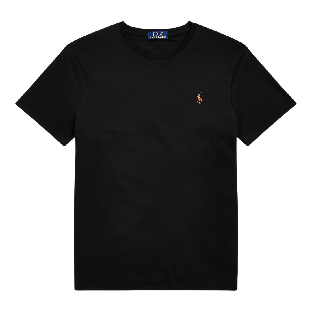 Ralph Lauren Soft Touch Crewneck T-Shirt in Black
