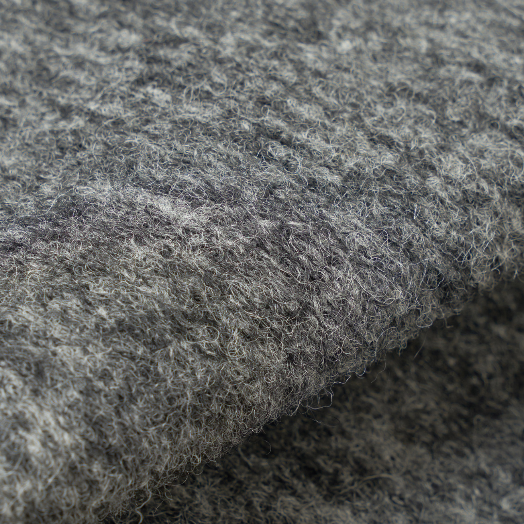 Universal Works Advance Cardigan in Grey Marl