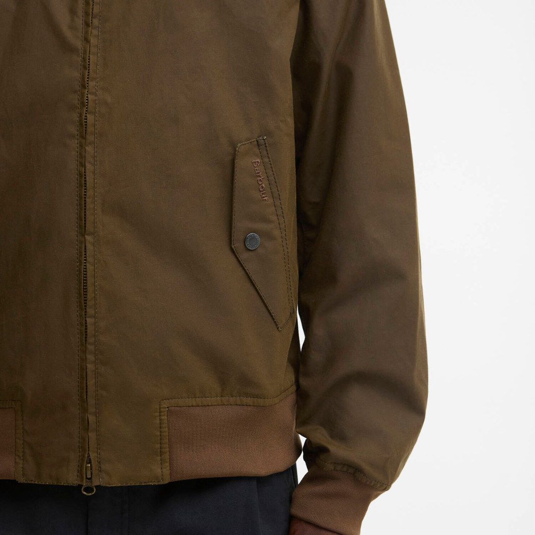 Chaqueta Barbour Chelsea Blouson de cera en marrón