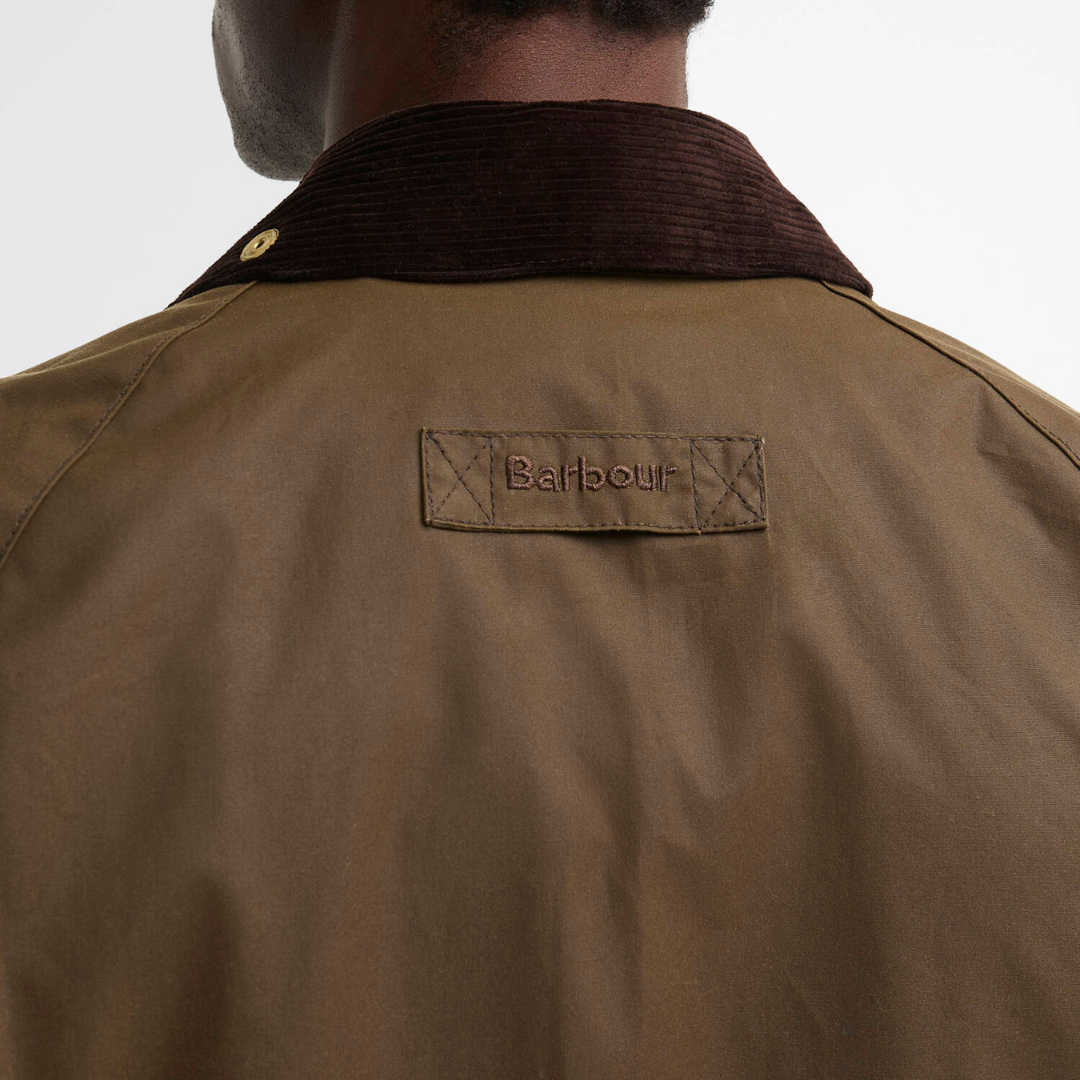 Barbour Icons Transport Wax Jacket in Brown