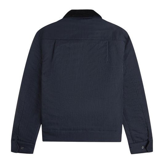 Fred Perry Nylon Caban Jacket in Navy