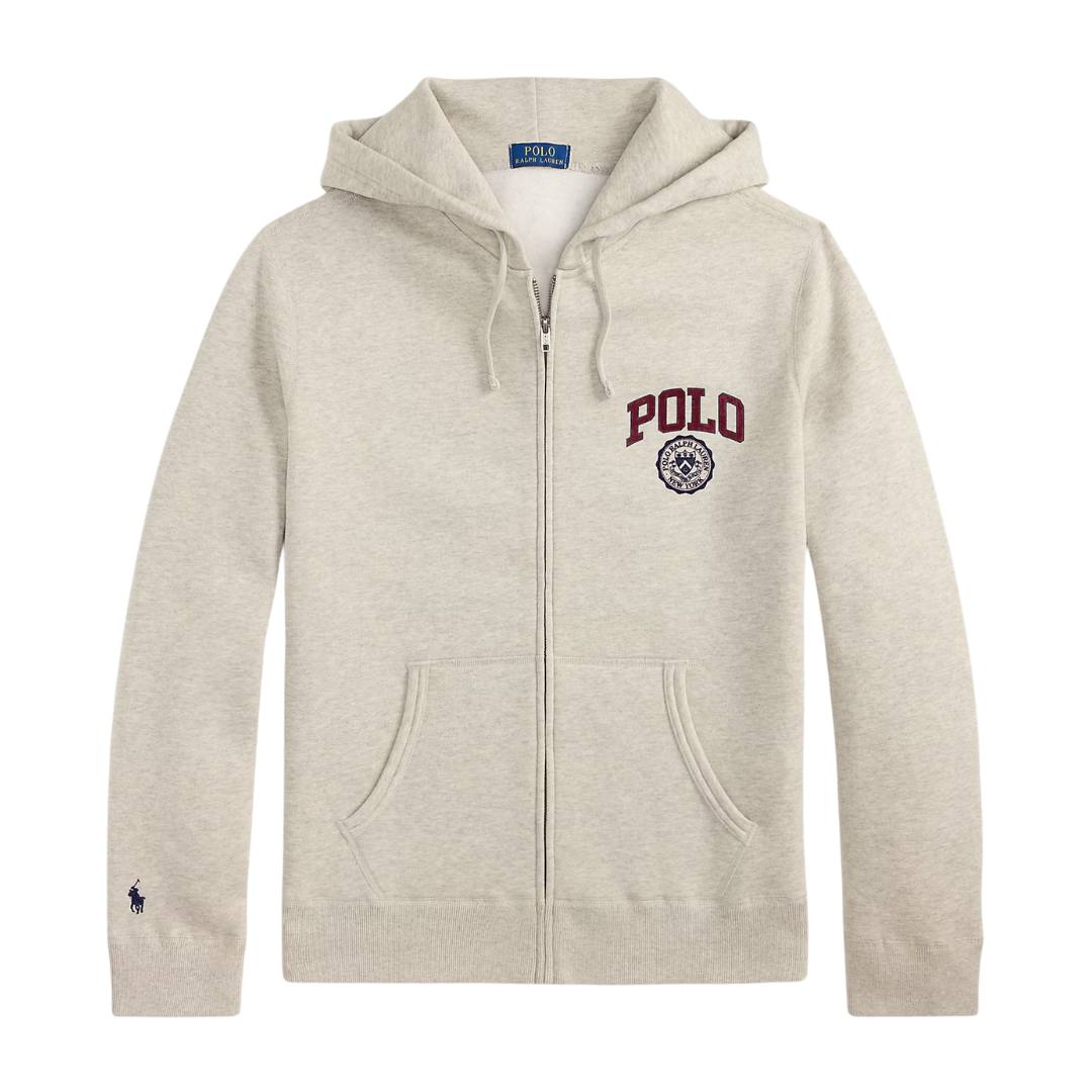 Ralph Lauren POLO Zip Hoody in Light Sport Heather