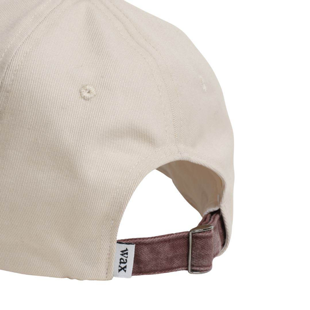 Wax Spencer Sports Baseball Cap in Ecru