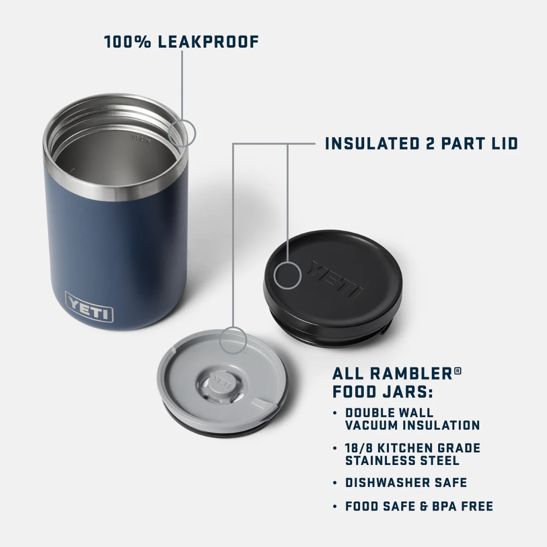 YETI Rambler 16oz Food Jar in Navy