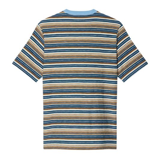 Paul Smith Stripe Regular Fit T-Shirt in Blue
