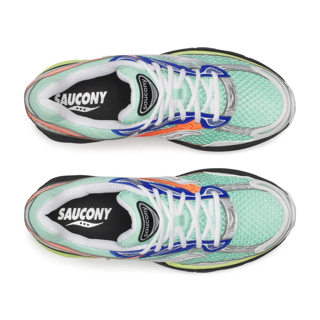 Saucony Progrid Omni 9 Sneakers in Mint/Multi