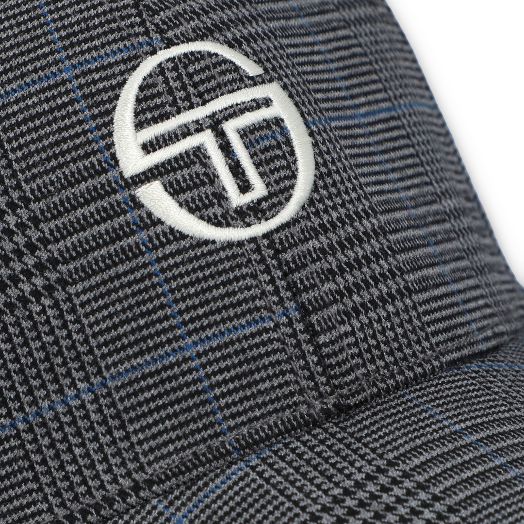 Sergio Tacchini Wessler 6 Panel Cap in Charcoal