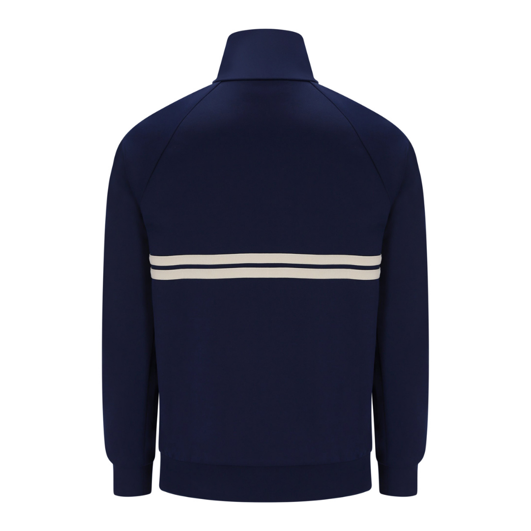 Sergio Tacchini New Dallas Track Top in Maritime Blue