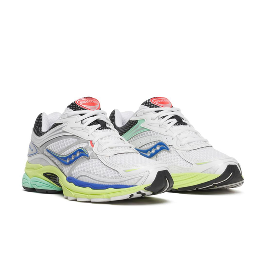 Saucony Progrid Omni 9 Sneaker in White/Tart