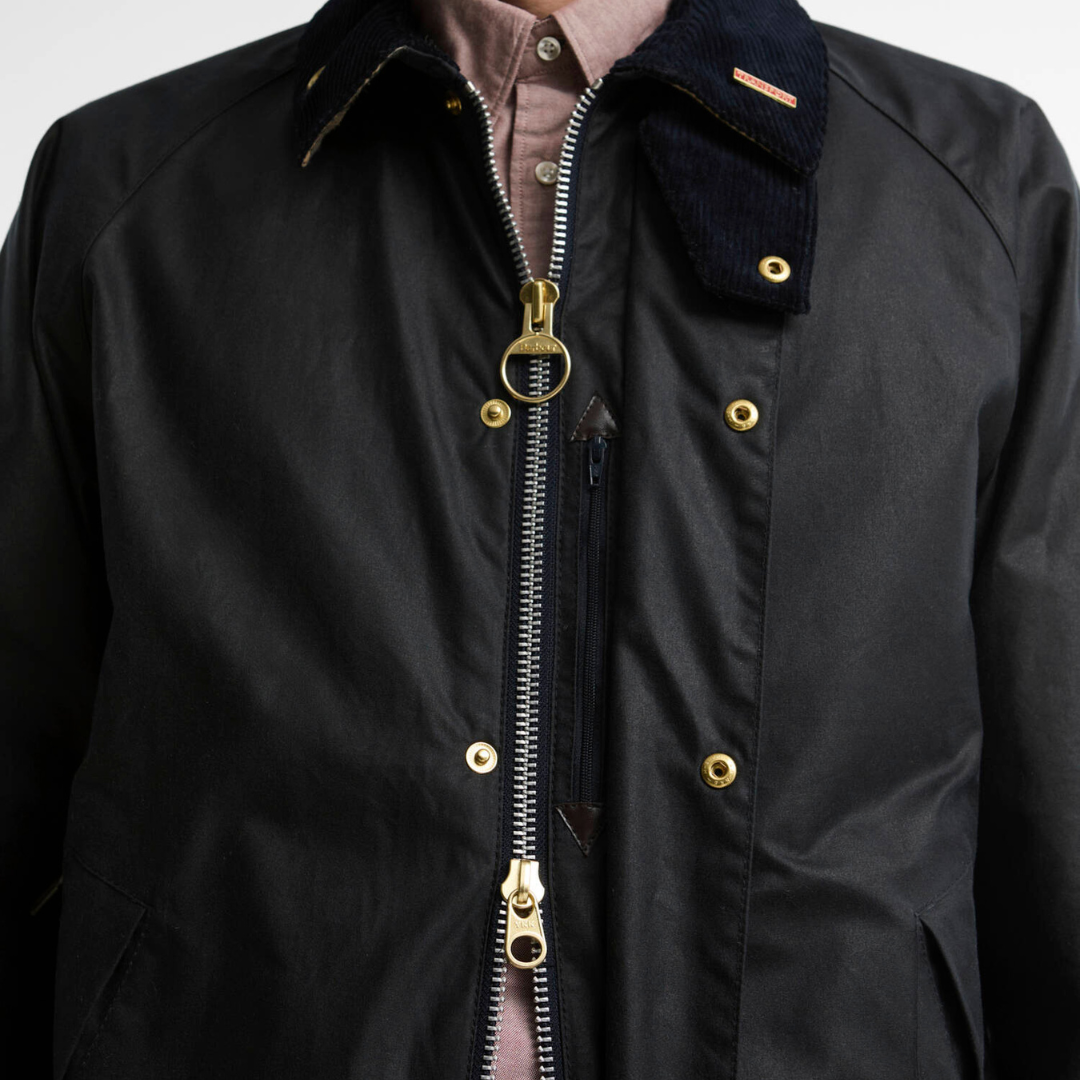 Barbour Icons Transport Jacket in Navy