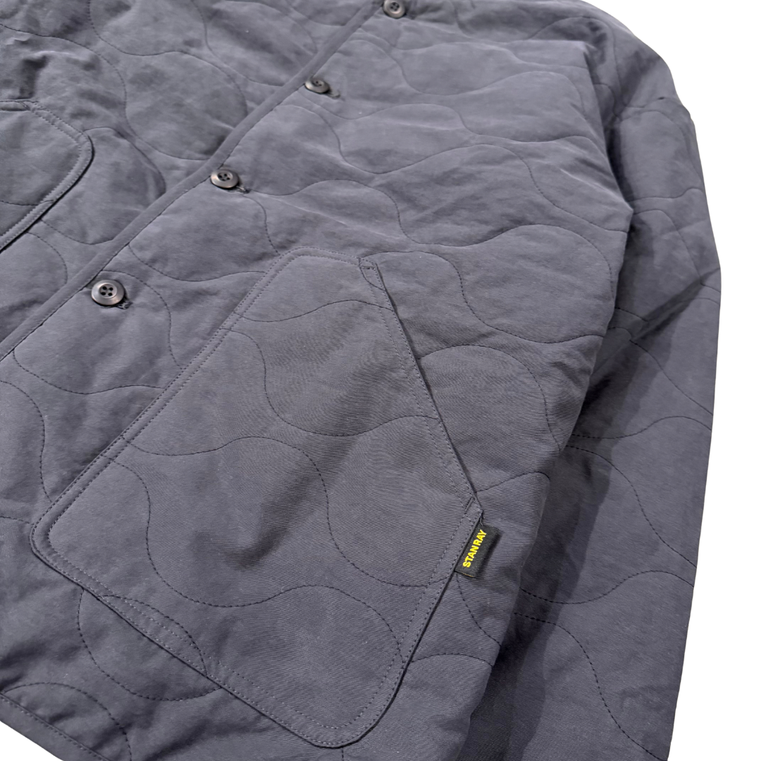 Stan Ray Quilted Jacket in Black