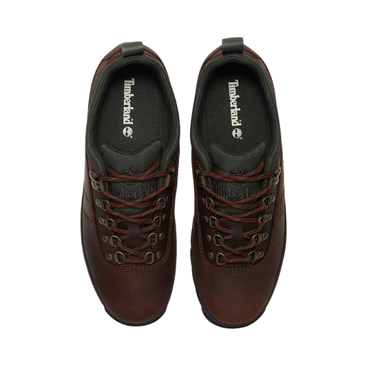 Timberland Euro Hiker Lace Up Shoe in Dark Brown