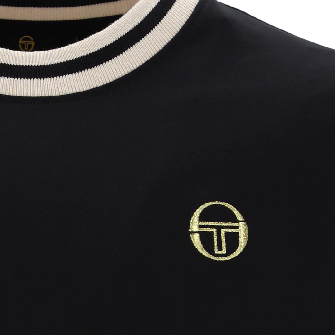 Sergio Tacchini Rainer T-Shirt in Black