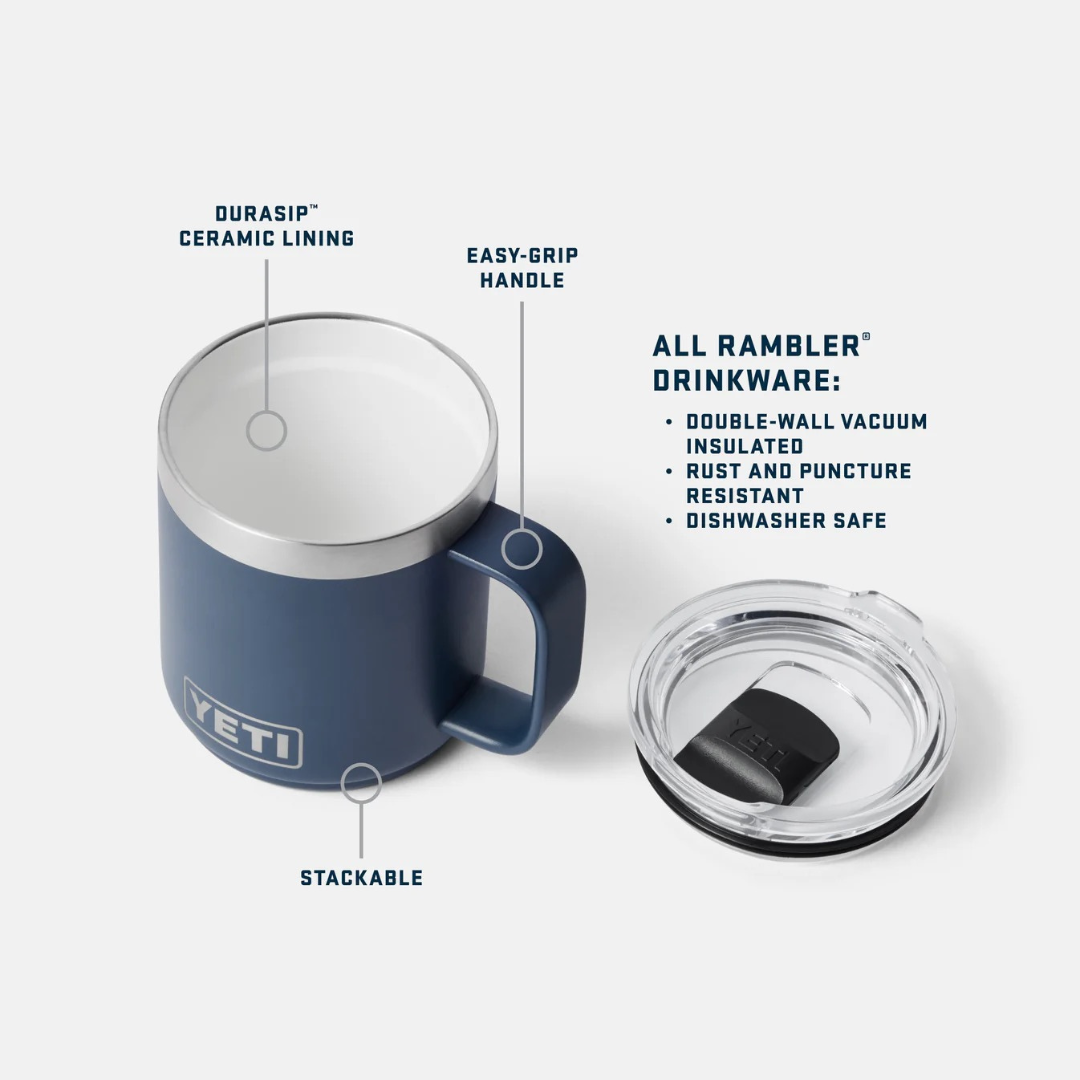 YETI Rambler 10oz Stackable Mug in Navy