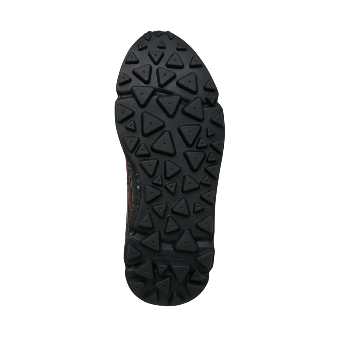 Flower Mountain Yamano 3 Sneakers in Black & Brown