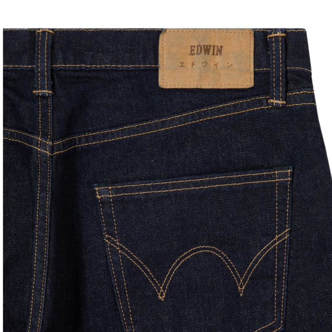 Edwin Regular Tapered Jeans in Blue - Rinsed