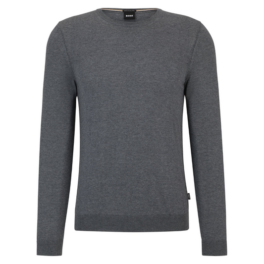 Boss Leno-P Crewneck in Dark Grey