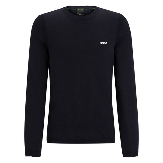 Boss Ever-X CN Crewneck in Dark Blue