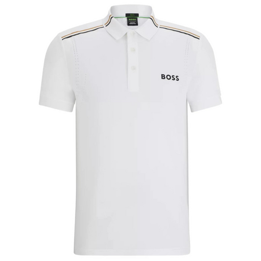 BOSS Patteo MB Polo in White