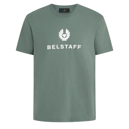 Belstaff Signature Tee in Mineral Green