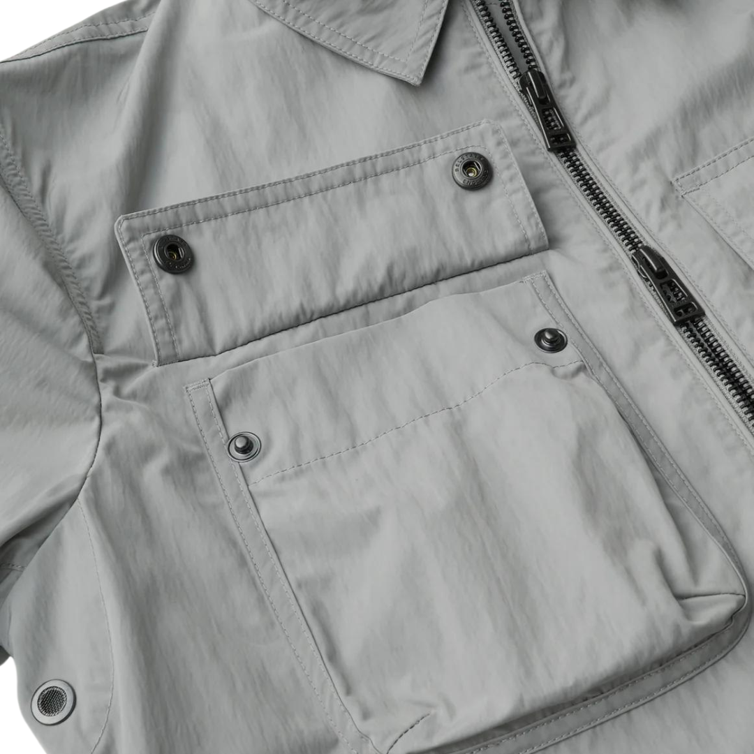 Belstaff Outline Overshirt in Cloud Grey