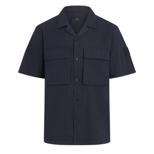 Belstaff Caster SS Shirt in Dark Ink