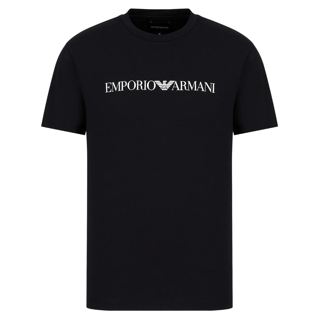 Emporio Armani Classic Tee in Navy