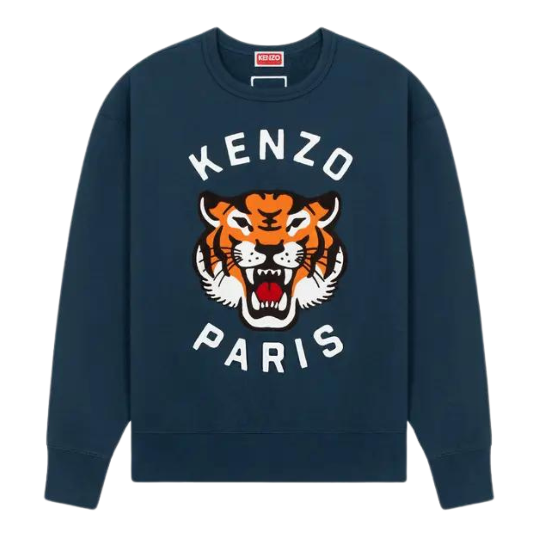 Kenzo Lucky Tiger Sweatshirt in Navy