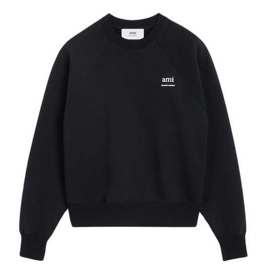 AMI AM Sweatshirt in Black