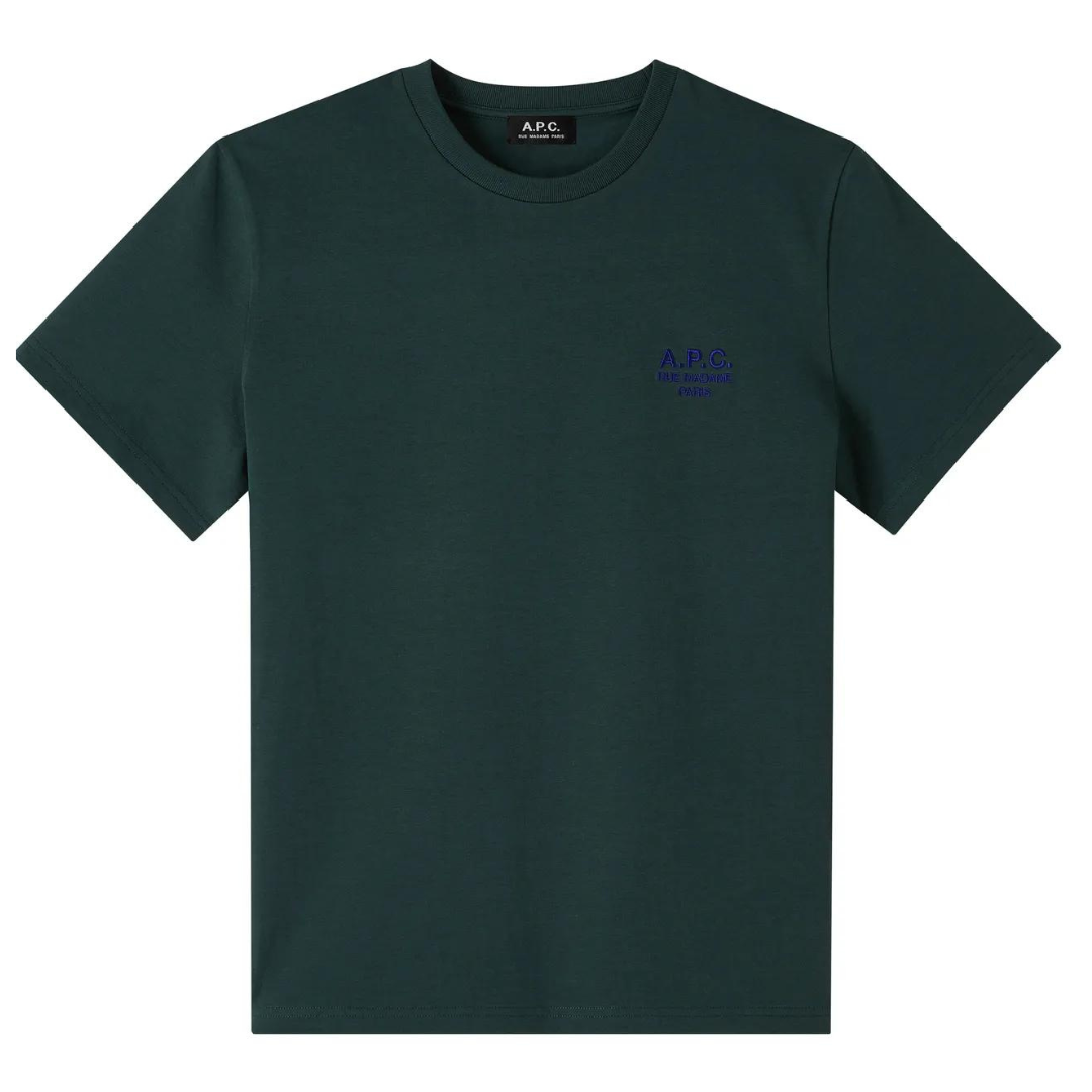 A.P.C Raymond Tee in Pine Green