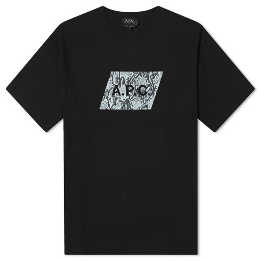 A.P.C Cobra Tee in Black