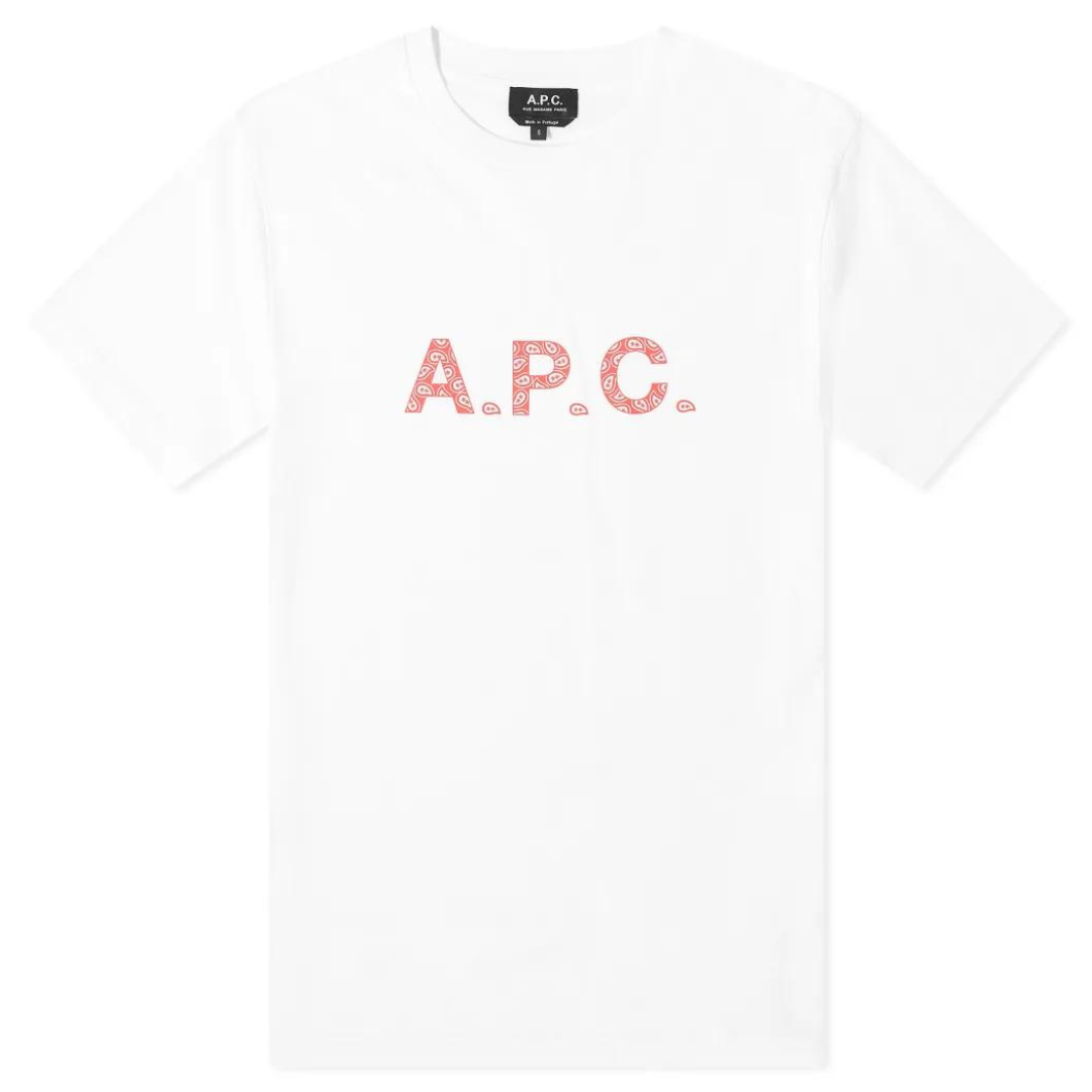 A.P.C James Tee in White