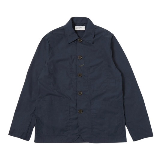 Universal Works Bakers C Jacket in Navy