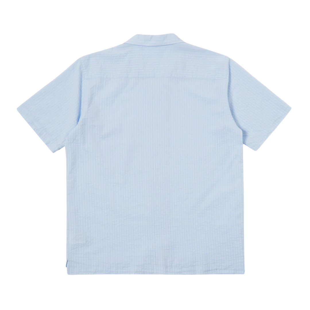 Universal Works Camp II Shirt in Pale Blue