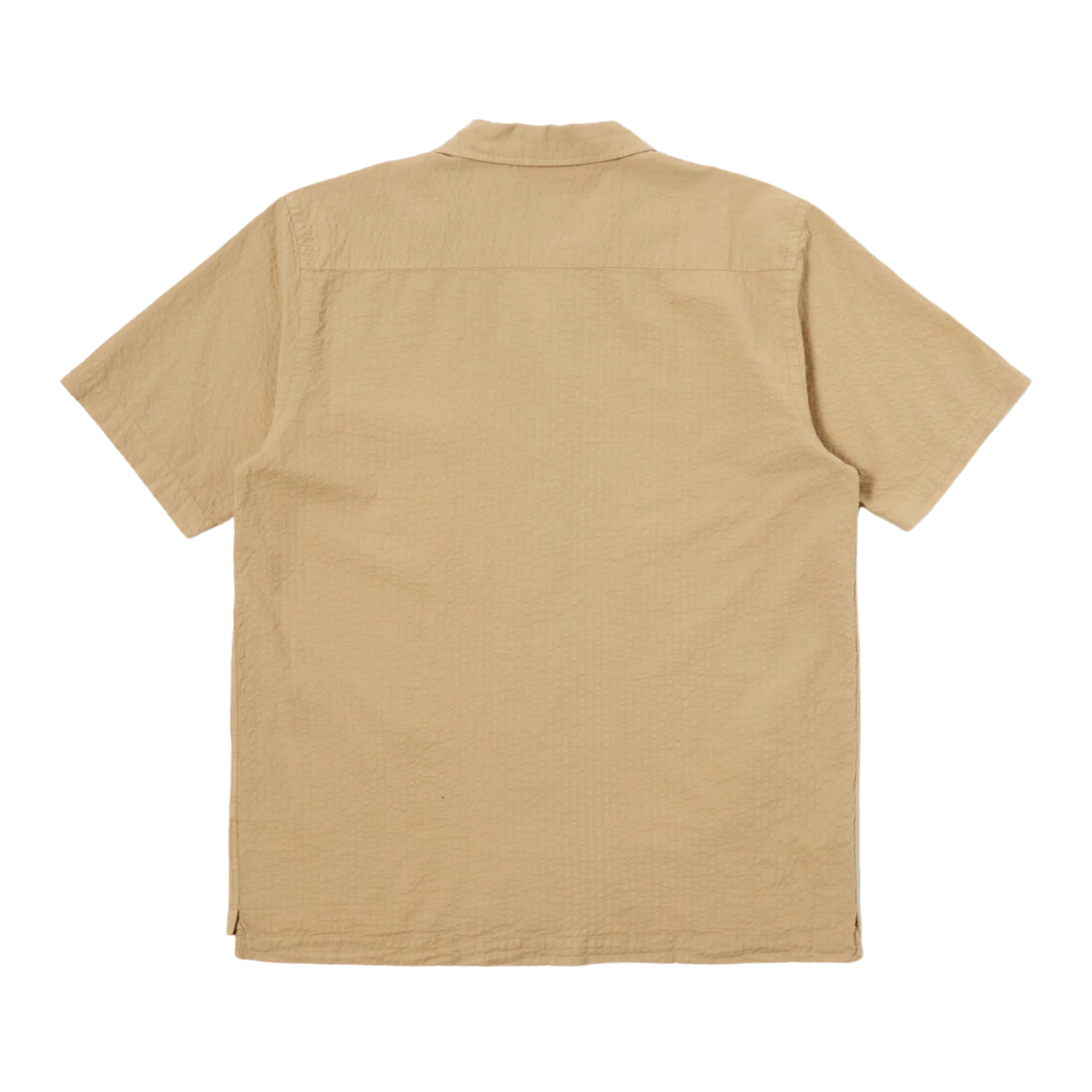 Universal Works Camp II Shirt in Summer Oak