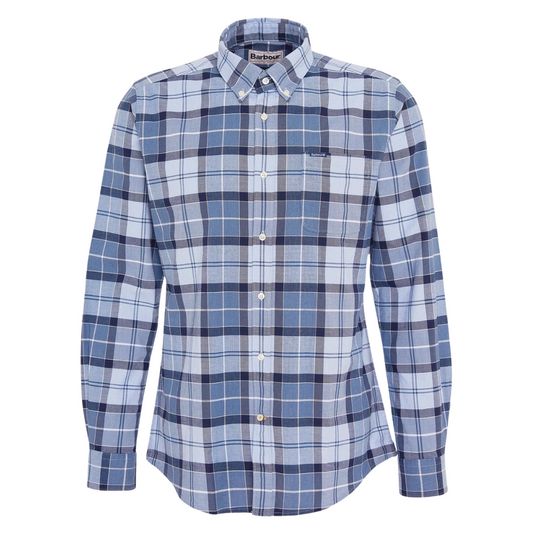 Barbour Lewis TF Shirt in Blue