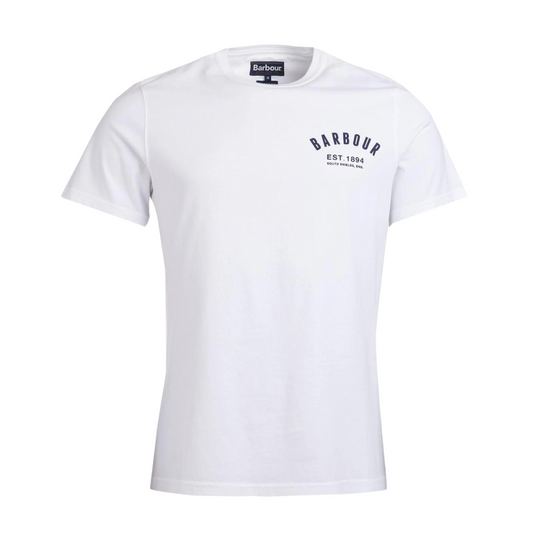 Barbour Preppy Tee in White