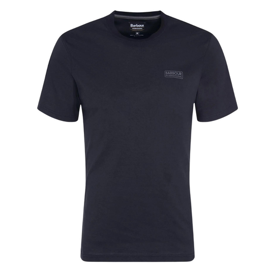 Barbour Small Logo Tee in Black