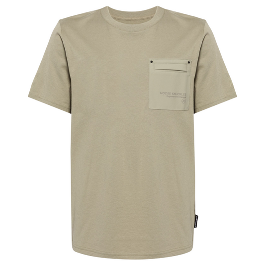 Moose Knuckles Dalon Tee in Sage