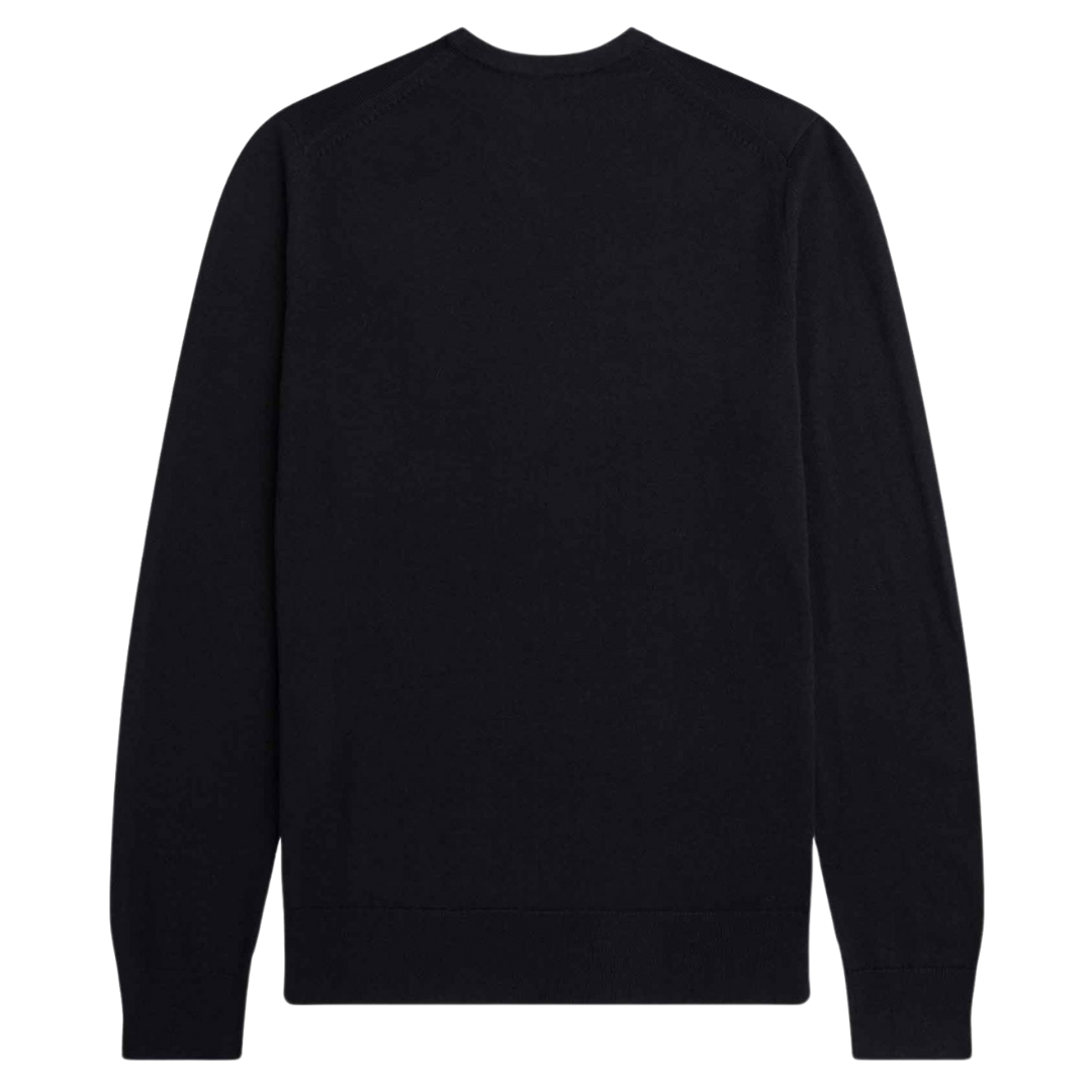 Fred Perry Classic Crew Knit in Navy