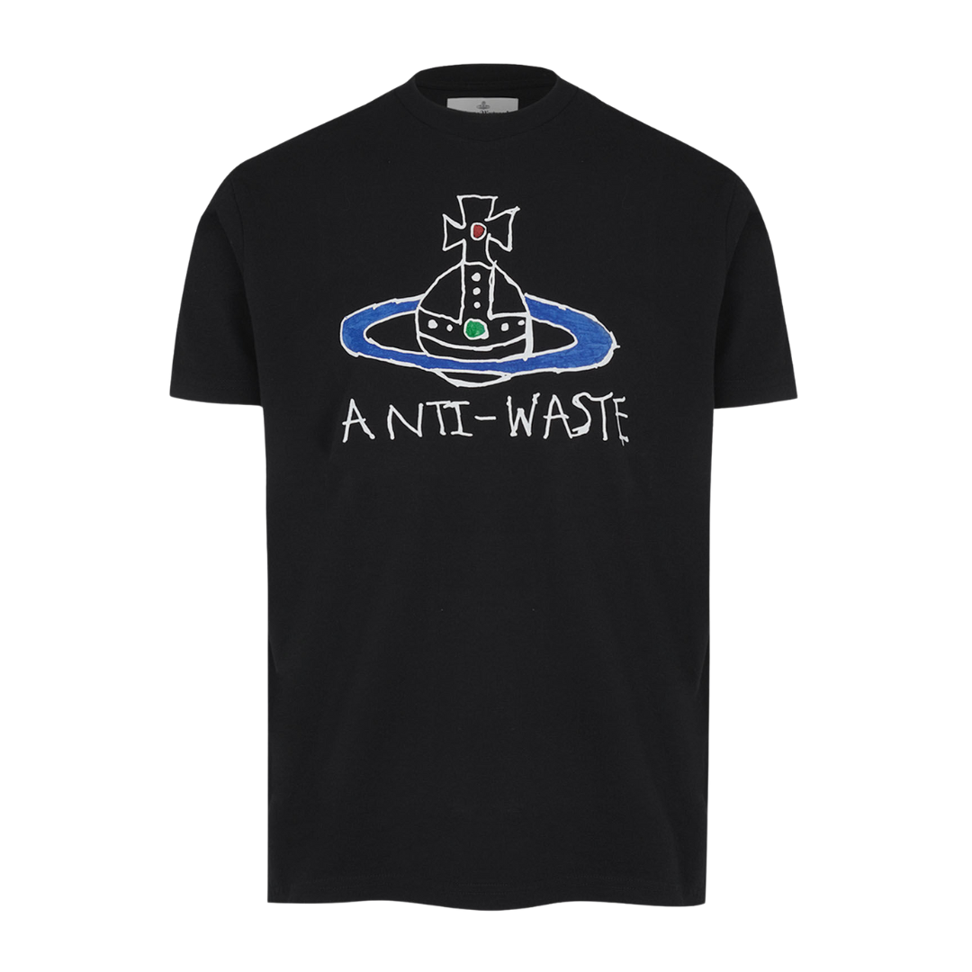 Vivienne Westwood Antiwaste Tee in Black