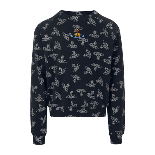 Vivienne Westwood Raglan Sweatshirt in Navy