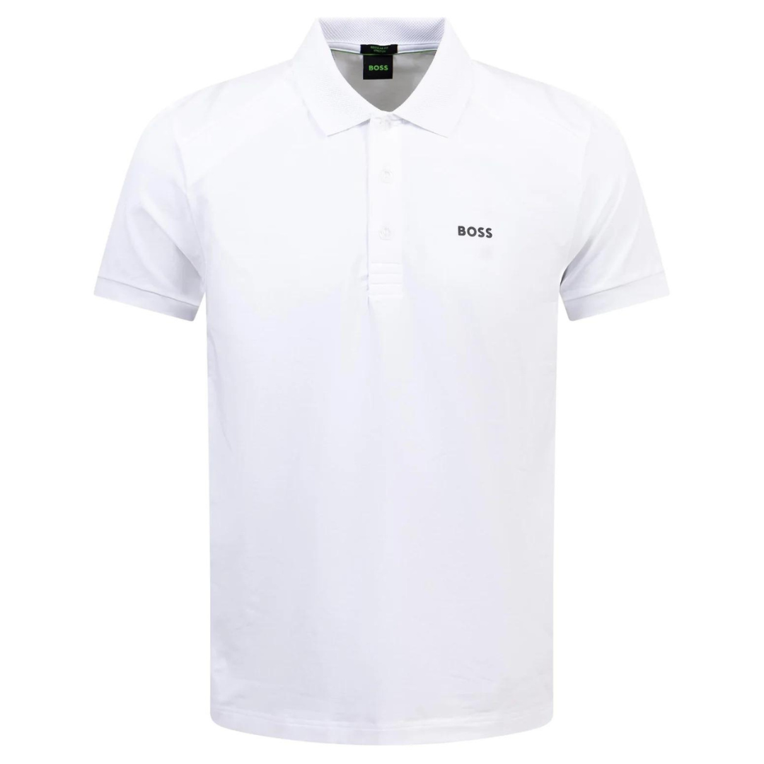 Boss Paddy 4 Polo in White