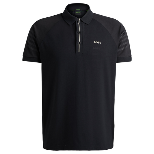 BOSS Paddy 2 Polo in Black