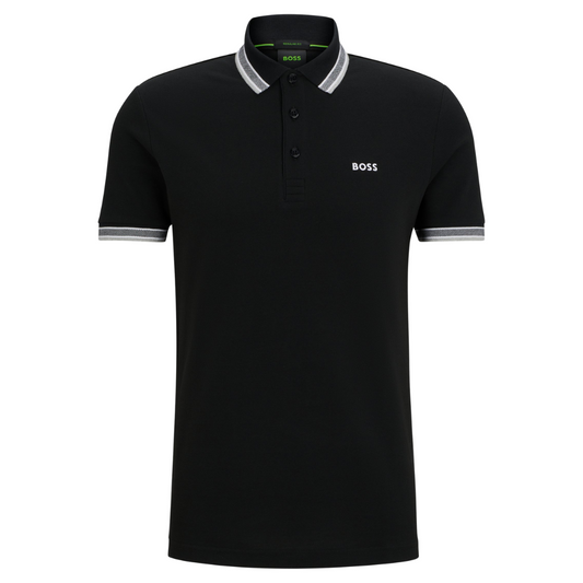 BOSS Paddy Polo in Black