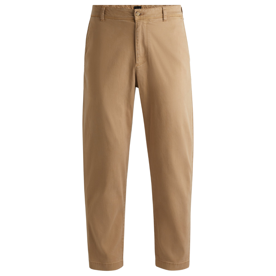 BOSS C-Perin Chino in Open Beige