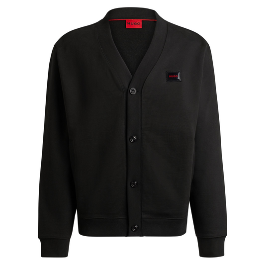 HUGO Dacardigo Cardigan in Black