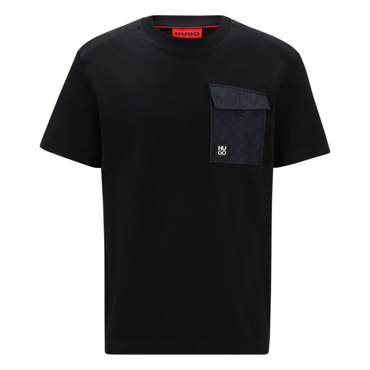 HUGO Dabieno Tee in Black