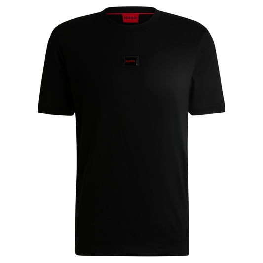 HUGO Diragolino_Gel Tee in Black