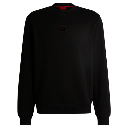 HUGO Diragol_Gel Sweatshirt in Black